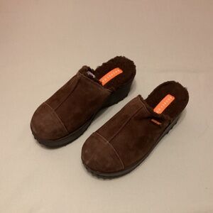 Rocket Dog suede mules NEW
